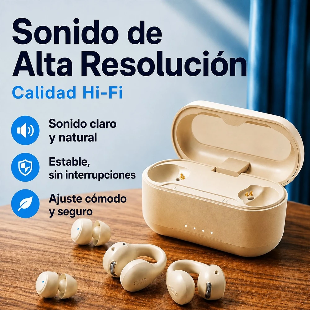 Auriculares Open-Ear de Clip para Correry Ciclismo