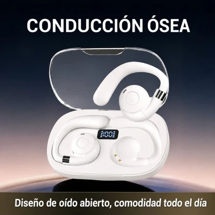 Audifonos Deportivos De Gancho -Ajuste Seguro, Pantalla LED, Envio Gratis